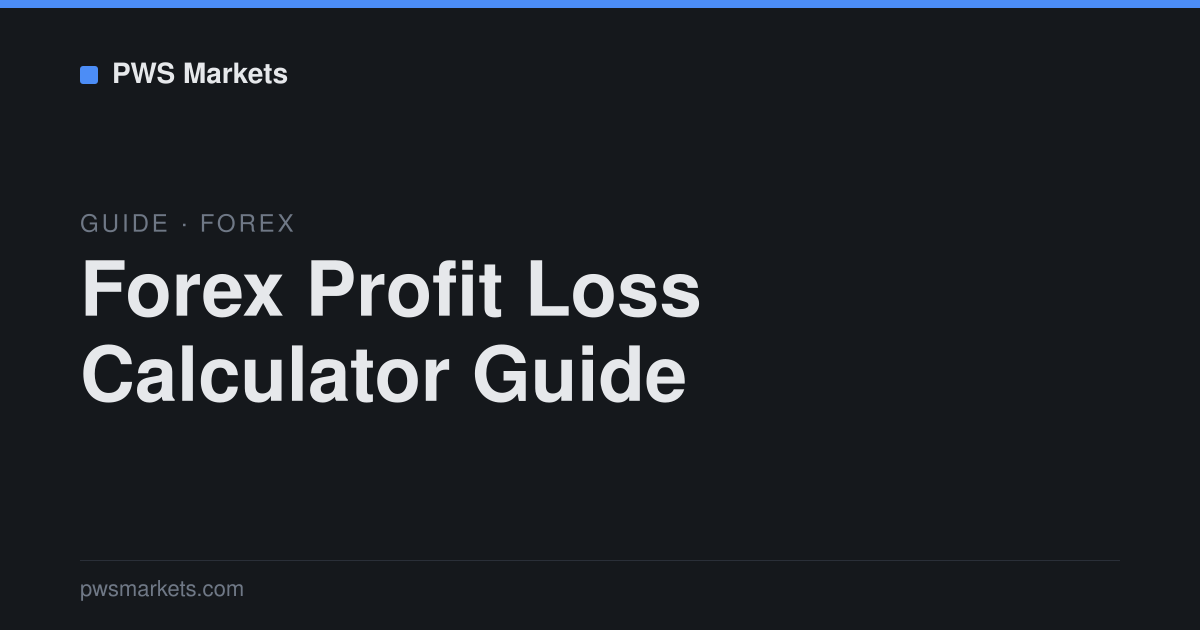 Forex Profit/Loss Calculator: How to Calculate Real Trading Results